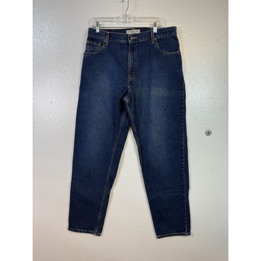 Levi's Relaxed Fit Tapered Leg Jeans Womens 16 M Miss Blue Denim Vintage 34x31